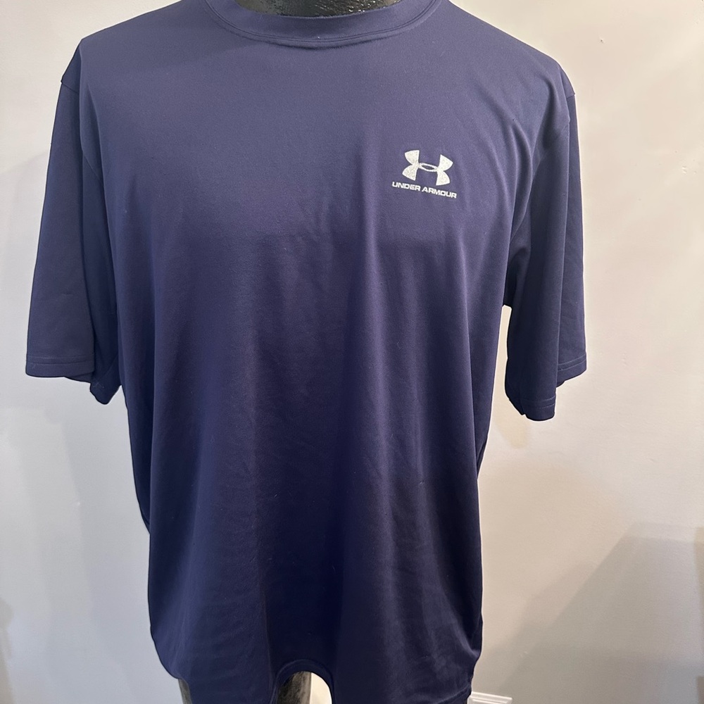 Under Armour Blue Short Sleeve Performance Tee